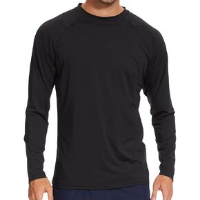 Arcweg Rash Guard Men Swim Shirt Long Sleeves Diving Rash Vest Fit Top T-Shirt in Saudi Arabia