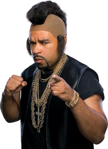 Rubie's Costume I Pity the Fool Mohawk and Sideburns Wig in Saudi Arabia