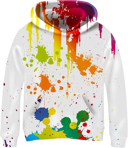 Linnhoy 3D Digital Printed Kids Hoodies for Boys and Girls Sweatshirts 6-15 Years in Kuwait
