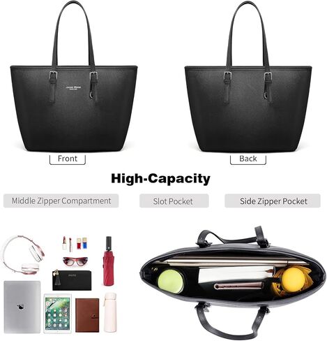 Jocose Moose Handbags for Women, Shoulder Bags for Ladies,Tote Bags Top Handle Satchel Purse Sets 3pcs in Saudi Arabia
