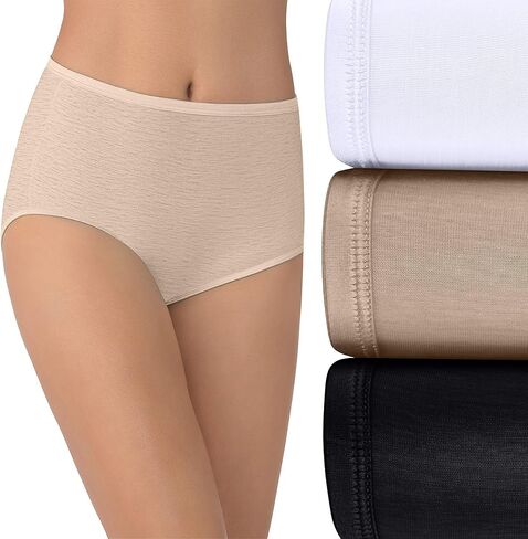 Vanity Fair Women's Illumination Brief Panties (Regular & Plus Size) in Saudi Arabia