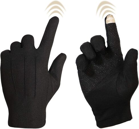 قفازات القيادة Bienvenu للرجال، شاشة لمس مضادة للانزلاق، قفازات للحماية من أشعة الشمس الصيفية in Kuwait