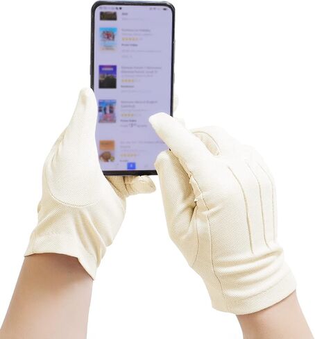 Bienvenu Driving Gloves for Men, Non Slip Touchscreen, Summer Sun Protection Gloves in Kuwait