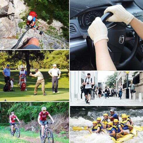Bienvenu Driving Gloves for Men, Non Slip Touchscreen, Summer Sun Protection Gloves in Kuwait