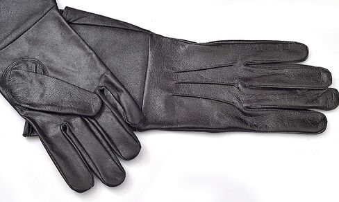 VISTOSO Gauntlets Medieval Long Cuff Leather Gloves in Saudi Arabia