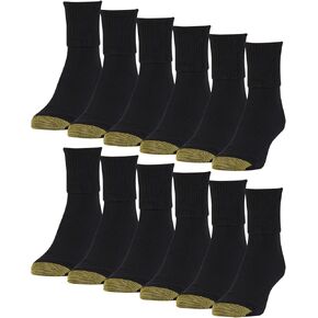 GOLDTOE Women's Classic Turn Cuff Socks, Multipairs in Kuwait