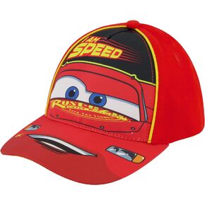 Disney Boys Baseball Cap, Lightning McQueen Adjustable Toddler Hat, Ages 2-4 Or Boy Hats For Kids Ages 4-7 in Kuwait