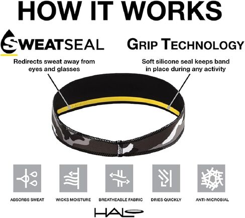 Halo Headband Sweatband Race Visor in Kuwait