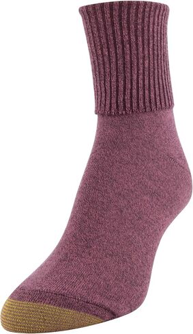 GOLDTOE Women's Classic Turn Cuff Socks, Multipairs in Saudi Arabia
