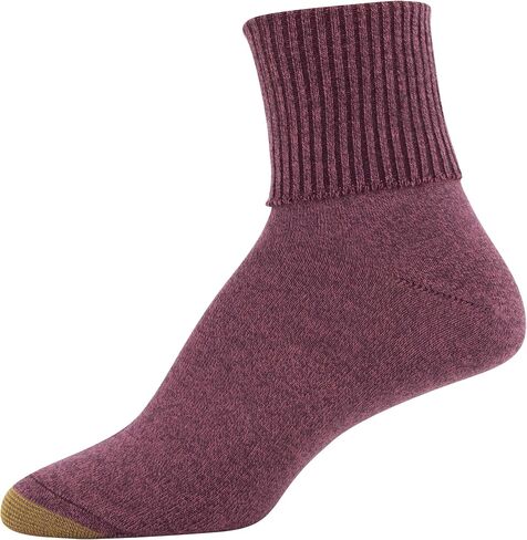 GOLDTOE Women's Classic Turn Cuff Socks, Multipairs in Saudi Arabia