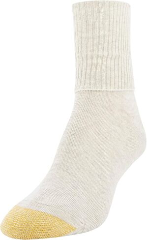 GOLDTOE Women's Classic Turn Cuff Socks, Multipairs in Saudi Arabia