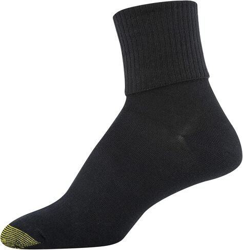GOLDTOE Women's Classic Turn Cuff Socks, Multipairs in Kuwait