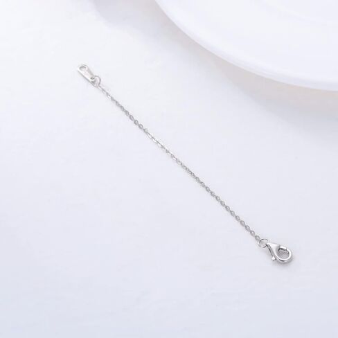 DUGISOWE 14k Gold 1"/1.5"/2"/2.5"/3"/4"/5"/6" سلسلة تمديد سوار القلادة، تمديد قلادة ذهبية 14 قيراط، موسع سلسلة ذهبية متينة قابلة للإزالة، سلسلة تمديد ذهبية قابلة للتعديل لقلادة خلخال in Kuwait