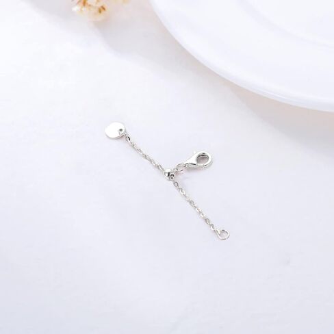 DUGISOWE 14k Gold 1"/1.5"/2"/2.5"/3"/4"/5"/6" سلسلة تمديد سوار القلادة، تمديد قلادة ذهبية 14 قيراط، موسع سلسلة ذهبية متينة قابلة للإزالة، سلسلة تمديد ذهبية قابلة للتعديل لقلادة خلخال in Kuwait