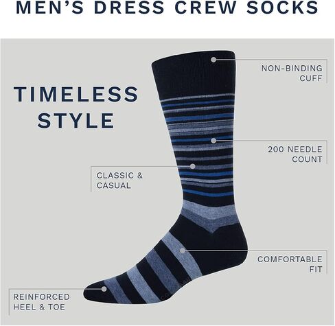 Cole Haan Men's Dress Socks - Bamboo Blend Crew Socks in Saudi Arabia