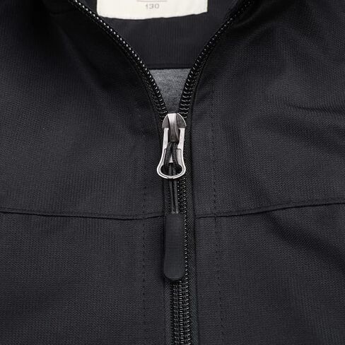 Boys Girls Rain Jacket Hooded Windbreaker Lightweight Waterproof Raincoat for Kids in Saudi Arabia