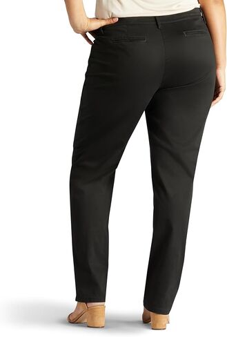 بنطال Lee النسائي ذو المقاس الكبير والمريح طوال اليوم ذو الساق المستقيمة in Kuwait