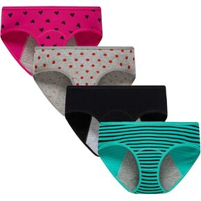 Teens Girls Period Underwear Cotton Leak Proof Panties Womens Briefs