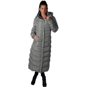 ELORA 47" Women's Winter Coat Heavyweight Full Length Fleece Lined Maxi Puffer Long Coat