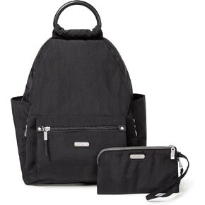 Baggallini Women's All Day Backpack, Midnight Blossom, One Size…