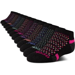 Reebok Girl's Cushioned Comfort No-Show Ankle Low Cut Socks (12 Pack) in Kuwait