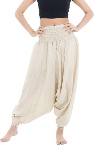B BANGKOK PANTS Women's Harem Pants Jumpsuit Hippie Clothes in Kuwait