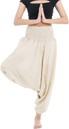 B BANGKOK PANTS Women's Harem Pants Jumpsuit Hippie Clothes in Kuwait