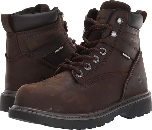 WOLVERINE Women's Floorhand Waterproof Steel-Toe 6" Boot Work in Kuwait