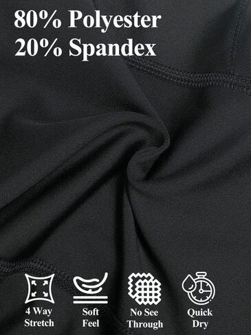 EXARUS Girls Volleyball Shorts Biker Compression Gymnastics Short with Pockets Youth Dance Yoga in Saudi Arabia