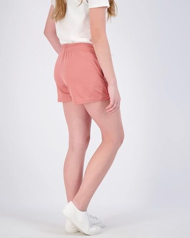 Real Essentials 4-Pack: Girl's Mesh Active Athletic Performance Sport Shorts for Girls with Pockets in Kuwait