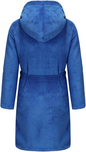 Kids Bathrobe, Toddler Hooded Soft Terry100% Towel Cotton robe for Girls Boys Cotton Robe in Saudi Arabia