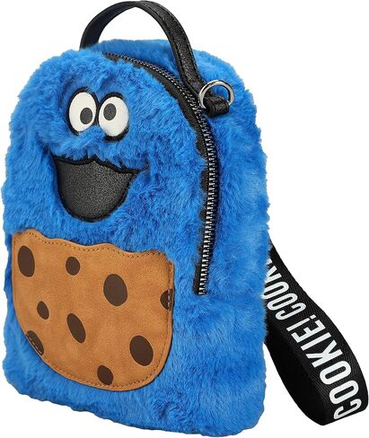 Sesame Street Cookie Monster Character Mini Wristlet in Saudi Arabia
