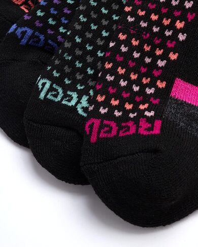 Reebok Girl's Cushioned Comfort No-Show Ankle Low Cut Socks (12 Pack) in Kuwait