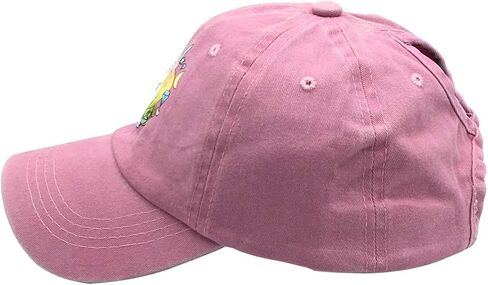 Waldeal Girls' Adjustable Cute Unicorn Ponytail Cap, High Buns Baseball Dad Hat for 3-12 Years in Saudi Arabia