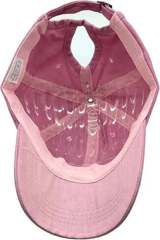 Waldeal Girls' Adjustable Cute Unicorn Ponytail Cap, High Buns Baseball Dad Hat for 3-12 Years in Saudi Arabia
