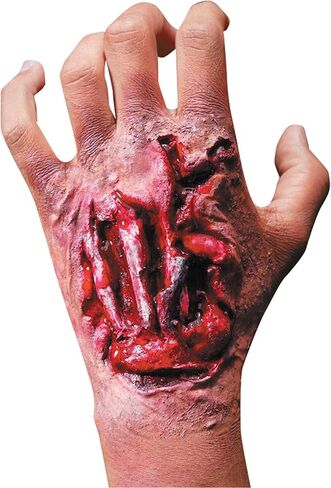 Rubie's Costume Reel F/X Torn Up Hand Wound with Tendons in Saudi Arabia