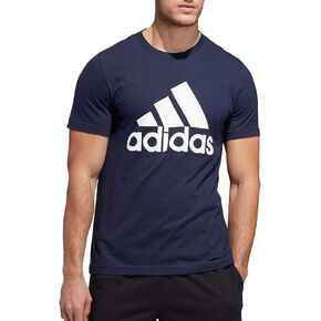 adidas mens Ultimate Badge of Sport Tee in Kuwait