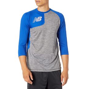 New Balance Men's Baseball Assymetric Right 3/4 Sleeve