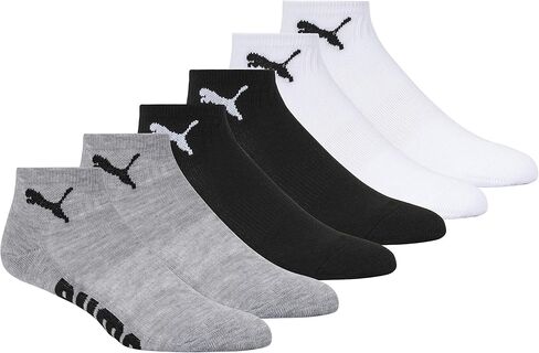 PUMA womens 6 Pack Quarter Crew Socks in Saudi Arabia