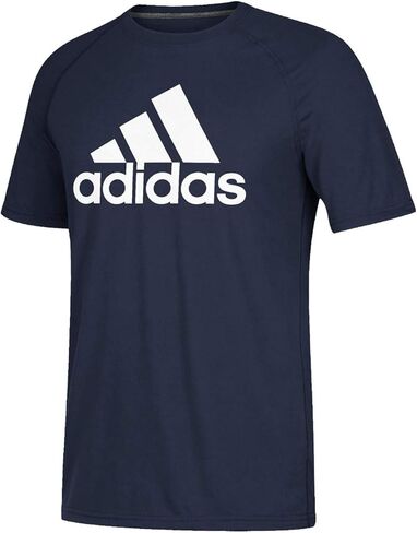 adidas mens Ultimate Badge of Sport Tee in Kuwait