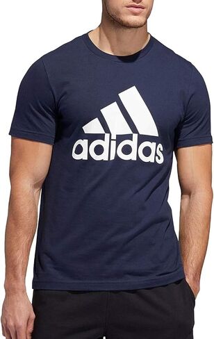 adidas mens Ultimate Badge of Sport Tee in Kuwait