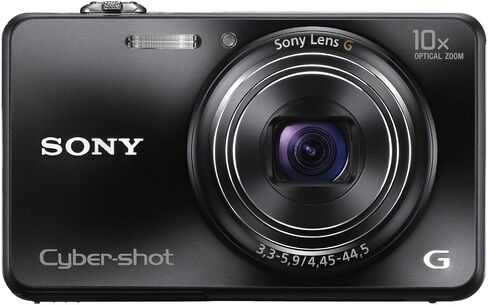 Sony Cyber-shot DSC-WX150 18.2 MP Exmor R CMOS Digital Camera with 10x Optical Zoom and 3.0-inch LCD (Black) (2012 Model) in Saudi Arabia