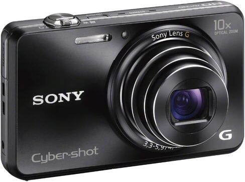 Sony Cyber-shot DSC-WX150 18.2 MP Exmor R CMOS Digital Camera with 10x Optical Zoom and 3.0-inch LCD (Black) (2012 Model) in Saudi Arabia