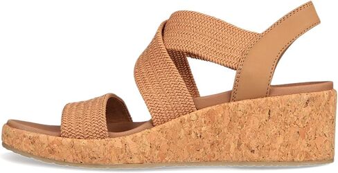 Skechers Women's Arch Fit Beverlee-Love Stays Wedge Sandal, US Women in Saudi Arabia