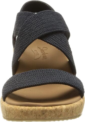 Skechers Women's Arch Fit Beverlee-Love Stays Wedge Sandal, US Women in Saudi Arabia