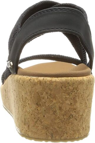 Skechers Women's Arch Fit Beverlee-Love Stays Wedge Sandal, US Women in Saudi Arabia