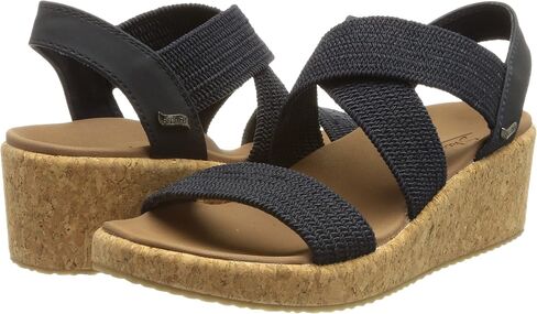 Skechers Women's Arch Fit Beverlee-Love Stays Wedge Sandal, US Women in Saudi Arabia
