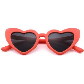 AZorb Kids Polarized Heart Sunglasses Bendable Flexible Sunglasses Shades for Toddler Girls Age 2-8 in Saudi Arabia