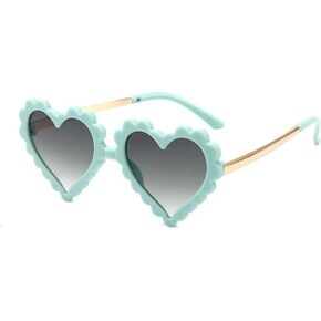 OZPYKAE Girl Heart Sunglasses,Fashion Cute Glasses UV Protection Outdoor Girl Heart Shaped Sunglasses for Toddler Party Beach in Kuwait