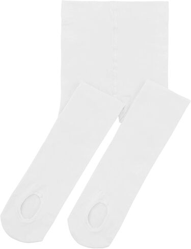 Zando Girls Ballet Dance Tights - Ultra Soft Pro Convertible Ballet Transition Dance Tights Kids Students in Kuwait
